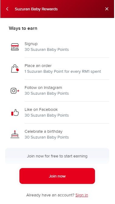 Click "Ways to Earn" to find out how you can earn points.