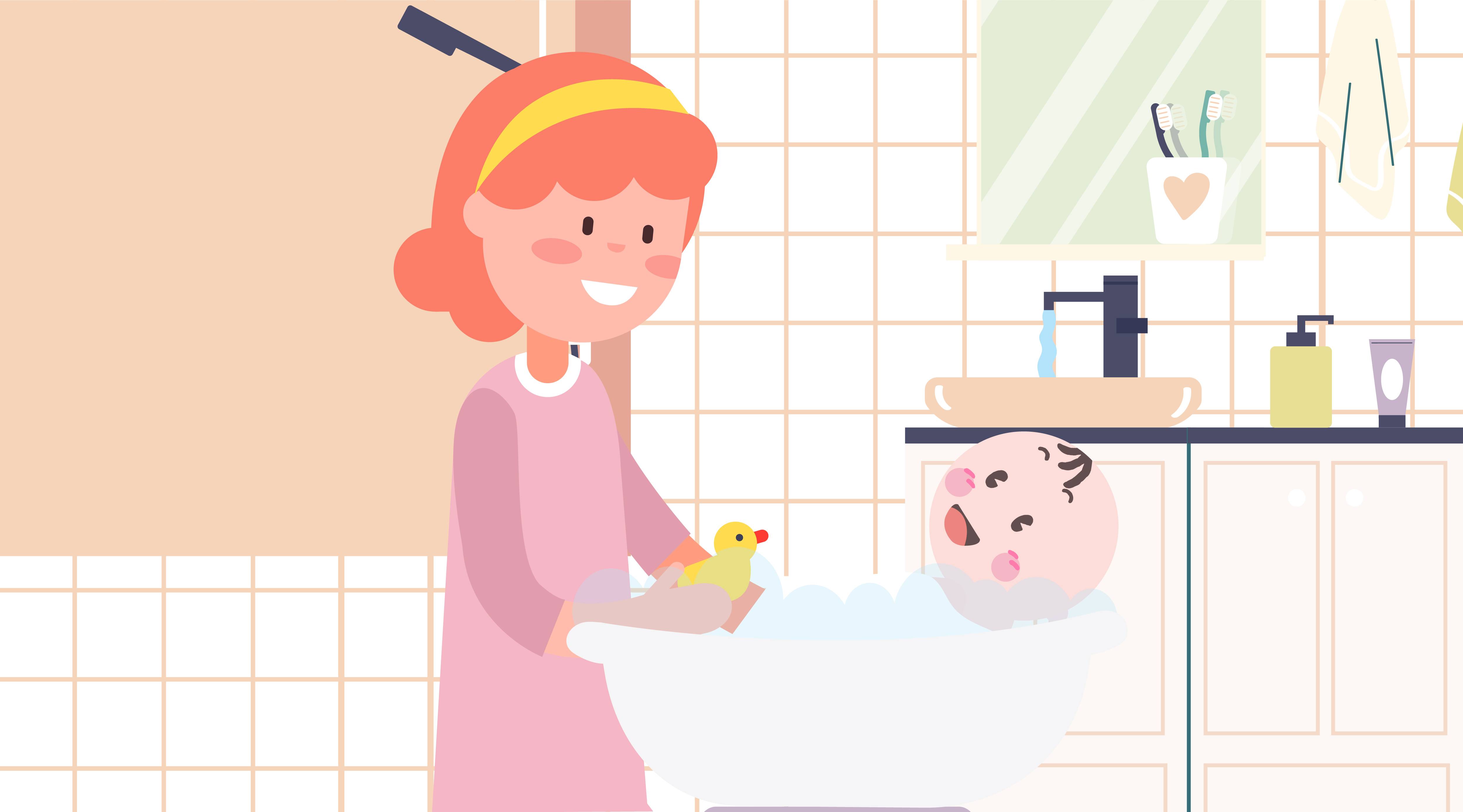 5 Baby Bath Fun Facts